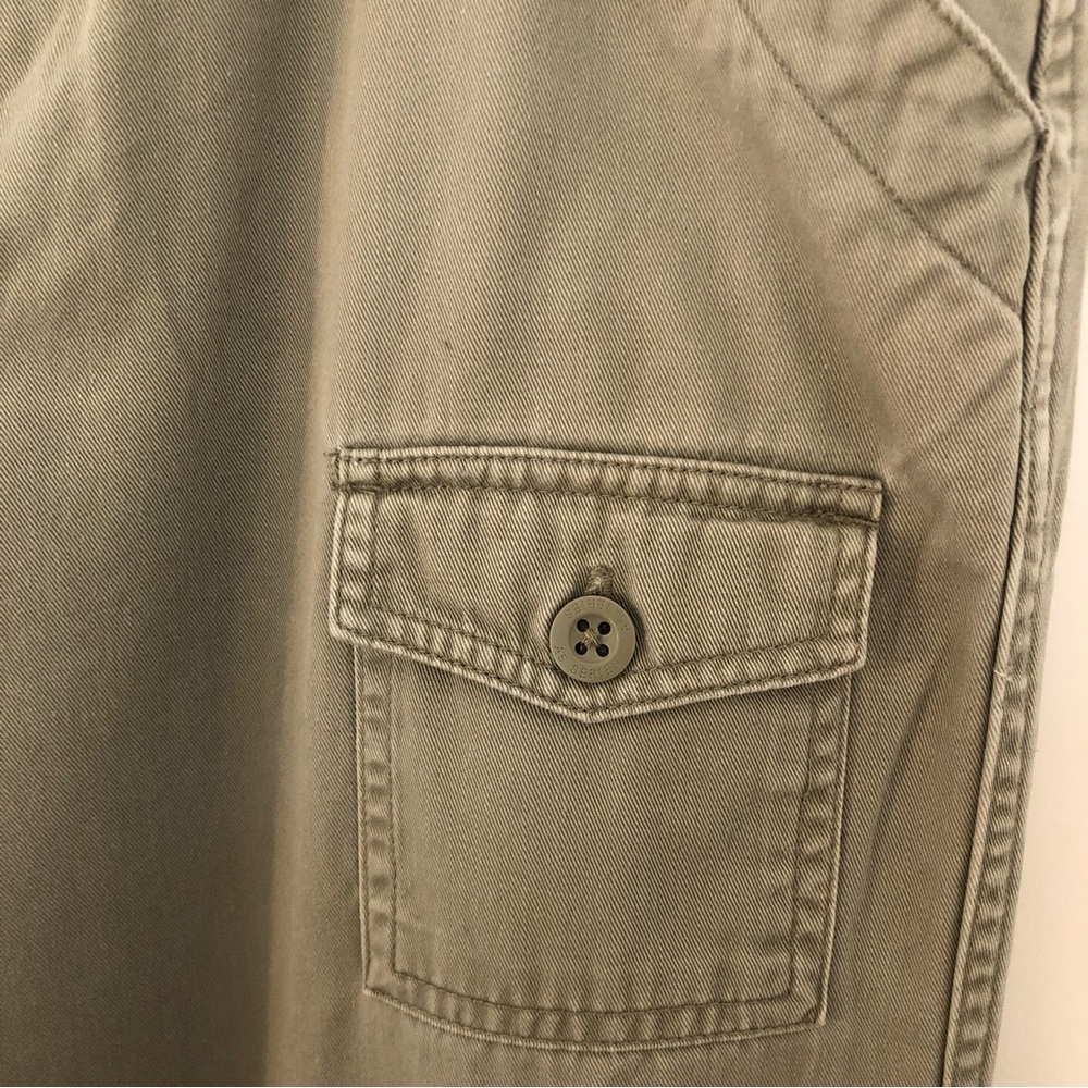 The North Face A5 Series cotton khaki Flare Pants Size 12 Cargo outdoor hiking - Picture 7 of 14